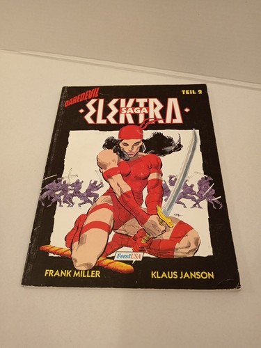 Comic elektra saga - comic,