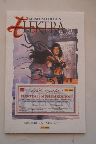 Elektra panini comic - elektra,
