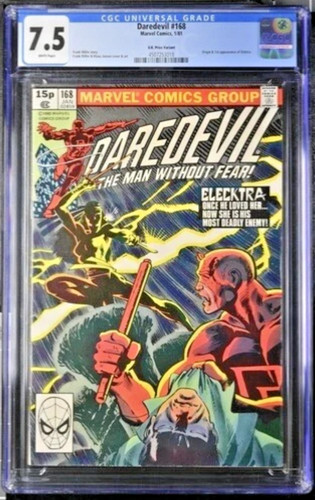 Cgc daredevil 168 - cgc,