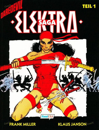 Daredevil elektra saga comic - daredevil,