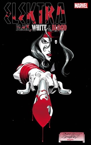 Elektra black white - white, #3