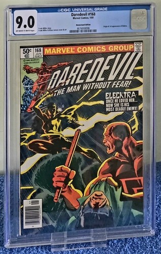 Daredevil 168 cgc - cgc, cents
