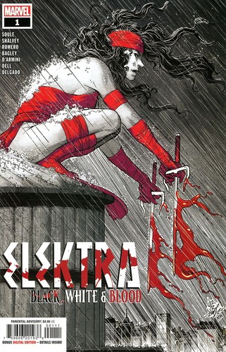 Elektra black white blood - white, #1