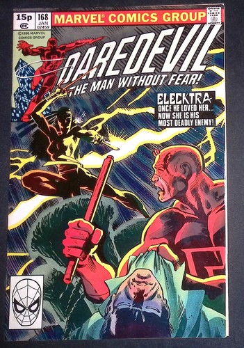 Daredevil 168 marvel comics - daredevil, #168